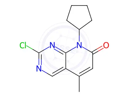 Chemical structure of Palbociclib Impurity 9