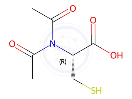 Chemical structure of Acetylcysteine Impurity 24
