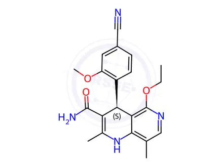 Chemical structure of Finerenone besylate