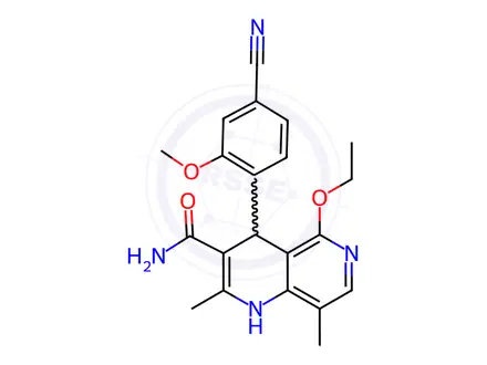 Chemical structure of Finerenone Impurity 1