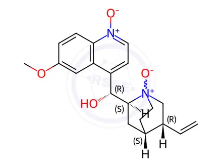 Chemical structure of Quinine Di-N-oxide