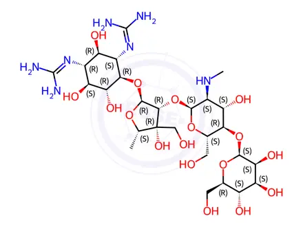 Chemical structure of Dihydrostreptomycin sulfate-Impurity B