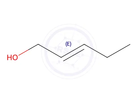 Chemical structure of 2-Penten-1-ol