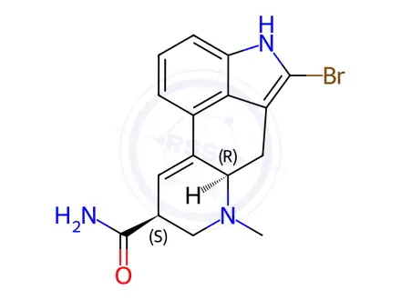 Chemical structure of Bromocriptine Mesilate Impurity 29