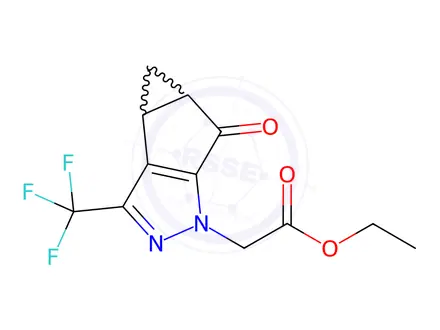 Chemical structure of Lenacapavir Sodium Impurity 22
