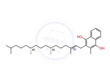 Chemical structure of Vitamin K1 Impurity 7