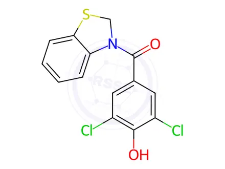 Chemical structure of Dotinurad Impurity 22