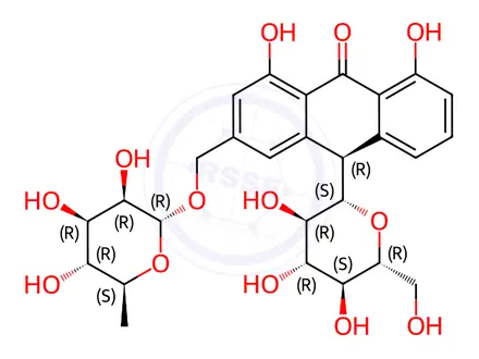 Chemical structure of Emodin Impurity 21