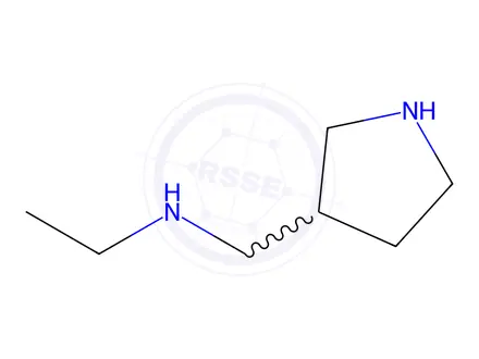 Chemical structure of N-(Pyrrolidin-3-ylmethyl)ethanamine 2HCl