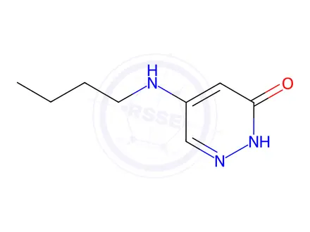 Chemical structure of 5-(Butylamino)-3-pyridazinol