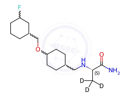 Chemical structure of Safinamide D3