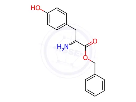 Chemical structure of (R)-Benzyl 2-Amino-3-(4-hydroxyphenyl)propanoate 4-methylbenzenesulfonate