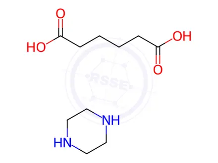 Chemical structure of Piperazine Adipate (1541703)