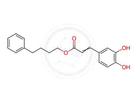 Chemical structure of Caffeic Acid Phenethyl Ester Impurity 7