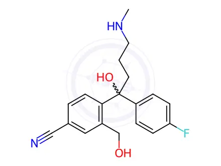 Chemical structure of Citalopram Hydrobromide Impurity 48