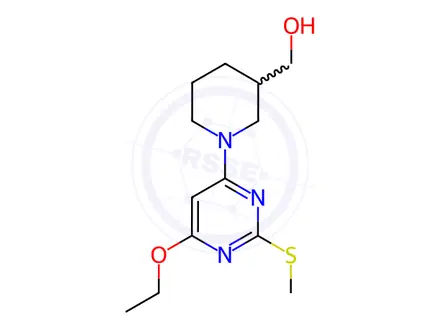 Chemical structure of [1-(6-Ethoxy-2-Methylsulfanyl-pyriMidin-4-yl)-piperidin-3-yl]-Methanol