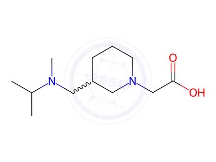 Chemical structure of 2-(3-((Isopropyl(methyl)amino)methyl)piperidin-1-yl)acetic acid