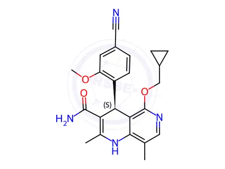 Chemical structure of Finerenone Impurity 3