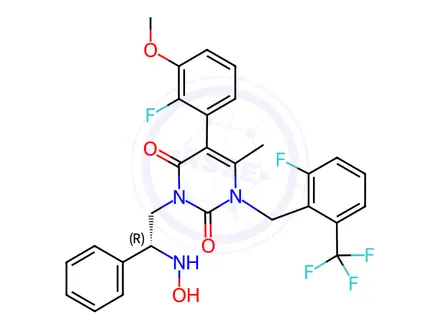 Chemical structure of Elagolix Impurity 9
