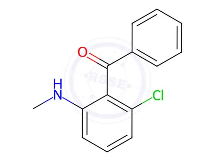 Chemical structure of Oxazepam Impurity 37