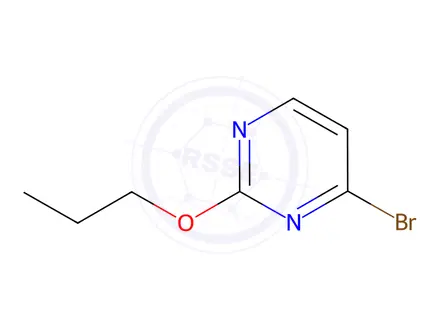 Chemical structure of 4-Bromo-2-propoxypyrimidine