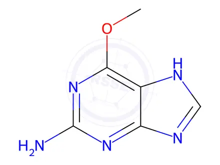 Chemical structure of Nelarabine Impurity 1