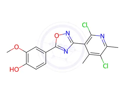 Chemical structure of Opicapone Impurity 15