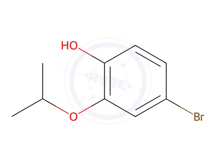 Chemical structure of 4-Bromo-2-isopropoxyphenol