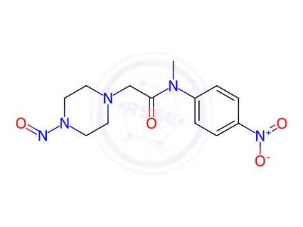 Chemical structure of Nintedanib Nitroso Impurity 89
