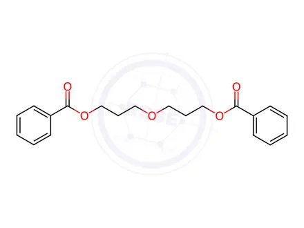 Chemical structure of Oxybis(propane-3,1-diyl) dibenzoate