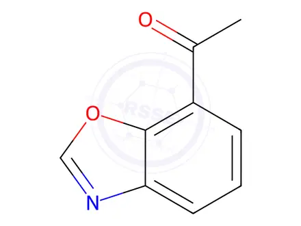 Chemical structure of 1-(1,3-Benzoxazol-7-yl)ethan-1-one