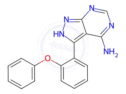 Chemical structure of Ibrutinib Impurity 161