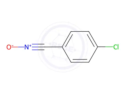 Chemical structure of Benzonitrile,4-chloro-N-oxide