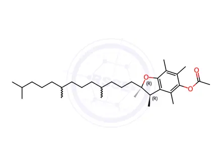 Chemical structure of Tocopherol Acetate Impurity 11
