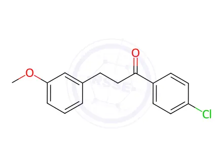 Chemical structure of 4'-Chloro-3-(3-methoxyphenyl)propiophenone