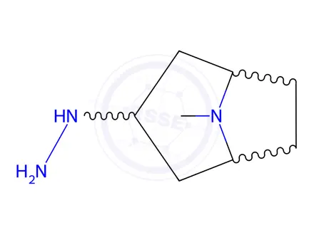 Chemical structure of 3-Hydrazinyl-8-methyl-8-azabicyclo[3.2.1]octane Dihydrochloride