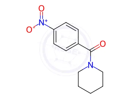 Chemical structure of 1-(4-Nitrobenzoyl)piperidine