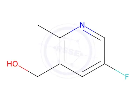 Chemical structure of (5-fluoro-2-methylpyridin-3-yl)methanol