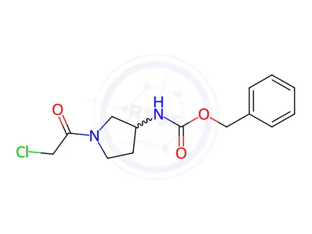 Chemical structure of Benzyl (1-(2-chloroacetyl)pyrrolidin-3-yl)carbamate