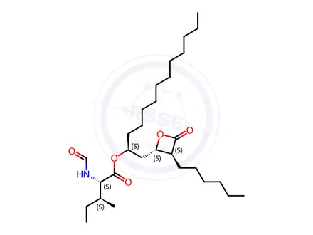 Chemical structure of Orlistat Impurity 14