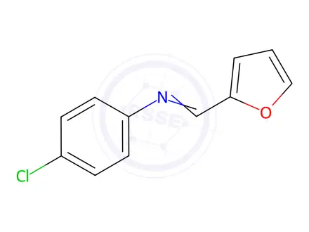 Chemical structure of 4-Chloro-N-(furan-2-ylmethylene)aniline