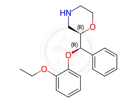 Chemical structure of Reboxetine Mesylate