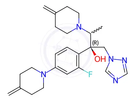 Chemical structure of Efinaconazole Impurity 22