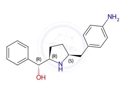 Chemical structure of Vibegron Impurity 18