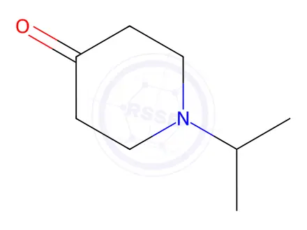 Chemical structure of 1-Isopropyl-4-piperidone