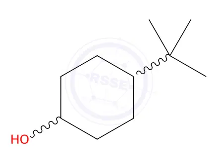 Chemical structure of trans-4-tert-Butylcyclohexanol