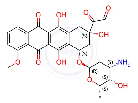 Chemical structure of Doxorubicin Hydrochloride Impurity 87