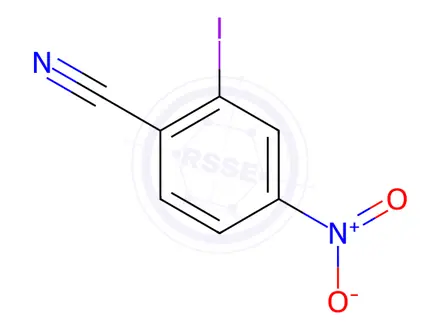 Chemical structure of 2-Iodo-4-nitro-benzonitrile
