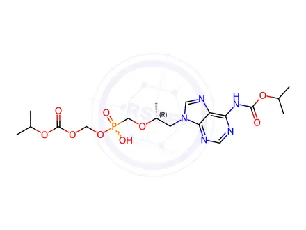 Chemical structure of Tenofovir Impurity K