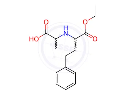 Chemical structure of Enalaprilat EP Impurity F